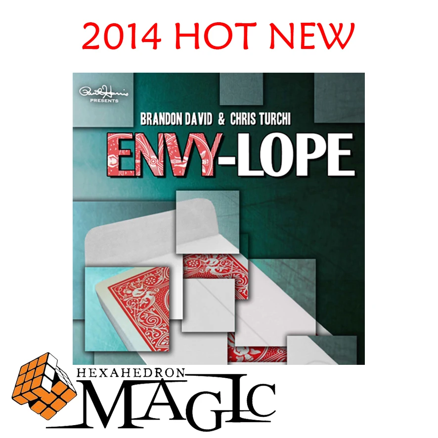 Paul Harris Presents Envylope ( DVD and gimmick ) by Brandon David and Chris Turchi - close-up street card magic tricks products
Paul Harris Presents Envylope ( DVD and gimmick ) by Brandon David and Chris Turchi - close-up street card magic tricks products