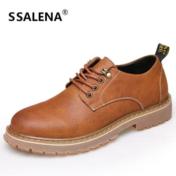 Men British Style Casual Shoes Male Classic Split Leather Flats Shoes Outdoor Breathable Business Working Shoes Eu 38-45 AA20139
Men British Style Casual Shoes Male Classic Split Leather Flats Shoes Outdoor Breathable Business Working Shoes Eu 38-45 AA20139