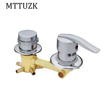 MTTUZK wall mounted 2/3/4/5 Ways water outlet brass shower tap screw or intubation Copper shower cabin shower room mixing valve
MTTUZK wall mounted 2/3/4/5 Ways water outlet brass shower tap screw or intubation Copper shower cabin shower room mixing valve
