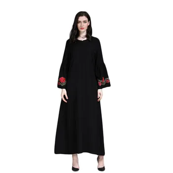 solid color Muslim Abaya Embroidery Maxi Dress Kimono Long Sleeve Robe Gowns Tunic Loose Jubah arabic dubai thoub Islamic 4.13
solid color Muslim Abaya Embroidery Maxi Dress Kimono Long Sleeve Robe Gowns Tunic Loose Jubah arabic dubai thoub Islamic 4.13