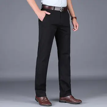 2019 New Men's Pants Straight Loose Casual Trousers Large Size thin Cotton Fashion Men's Business Suit Pants Green Brown Gray
2019 New Men's Pants Straight Loose Casual Trousers Large Size thin Cotton Fashion Men's Business Suit Pants Green Brown Gray