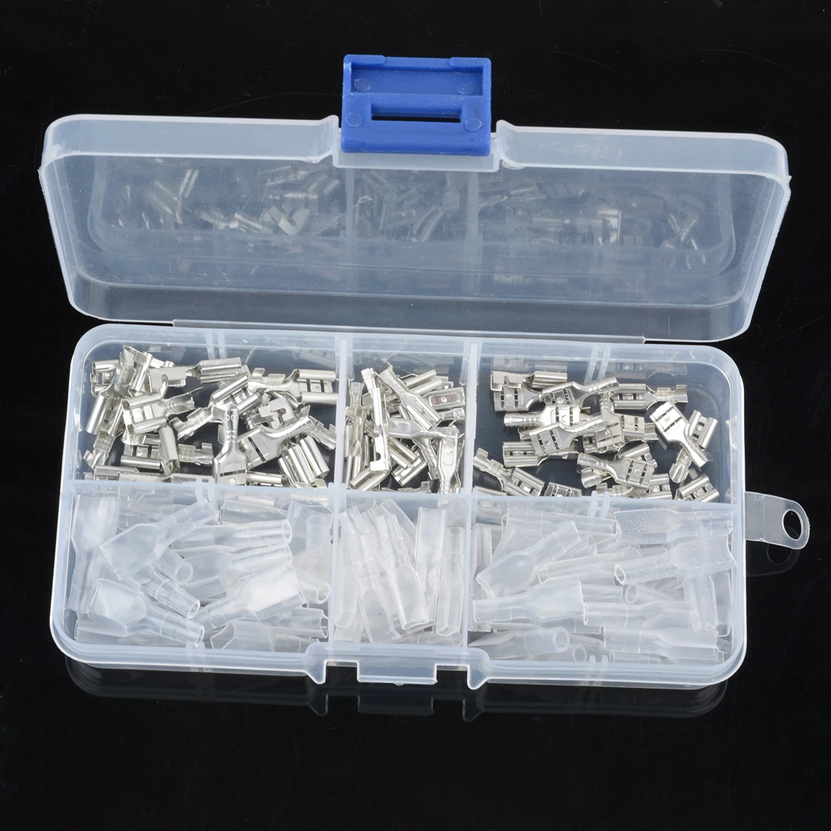 120pcs 2.8/4.8/6.3mm Female Spade Terminal Connectors 0.5mm Thickness with Insulating Sleeves
120pcs 2.8/4.8/6.3mm Female Spade Terminal Connectors 0.5mm Thickness with Insulating Sleeves