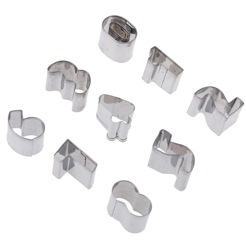 Alphabet Letter Cookie Cutters Stainless Steel Mold Biscuit Number Cutter Set Cake Decorating Moulds Fondant Cutter Set
Alphabet Letter Cookie Cutters Stainless Steel Mold Biscuit Number Cutter Set Cake Decorating Moulds Fondant Cutter Set