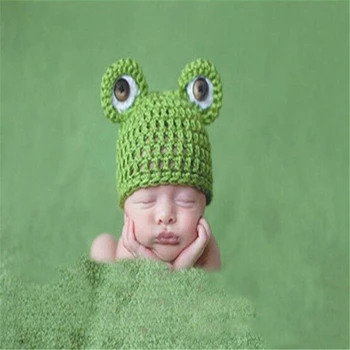 Newborn Photography Props Baby Hat Crochet Baby Green Frog Costume Caps Knitted Photography Photo Props Accessories Fotografia
Newborn Photography Props Baby Hat Crochet Baby Green Frog Costume Caps Knitted Photography Photo Props Accessories Fotografia