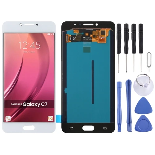 LCD Screen and Digitizer Full Assembly (OLED Material ) for Galaxy C7 Pro / C7010(White)
LCD Screen and Digitizer Full Assembly (OLED Material ) for Galaxy C7 Pro / C7010(White)