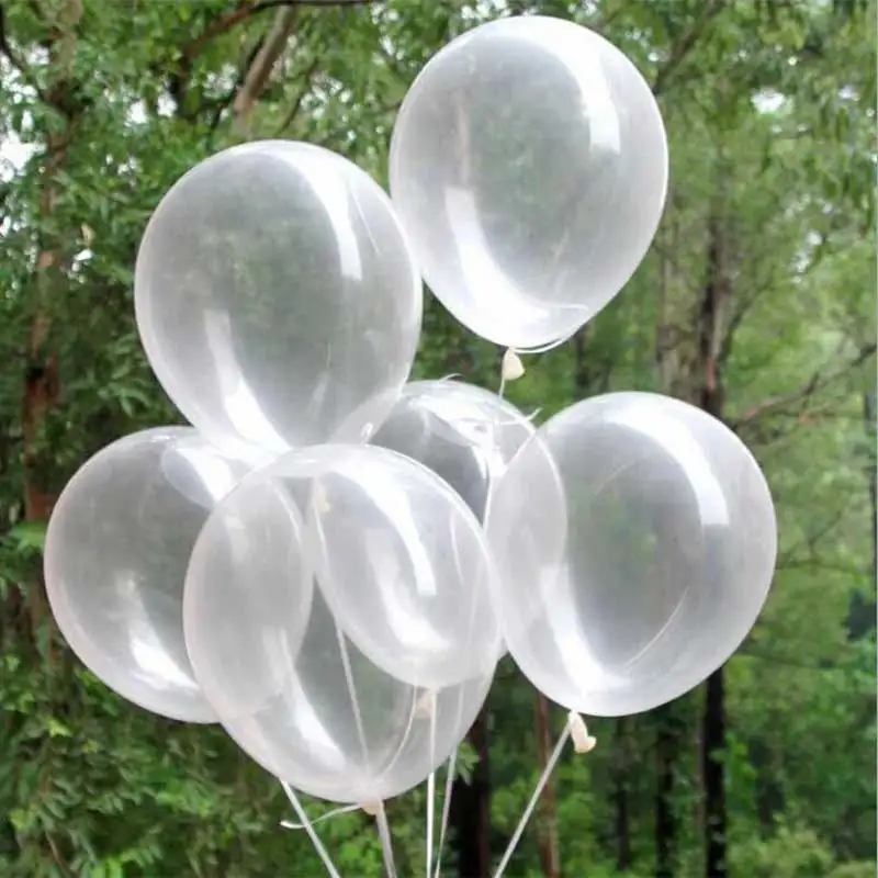 10pcs/lot 5inch 12Inch Thick Clear Latex Balloons Transparent Balloons Wedding Party Birthday Decoration Inflatable Air Balls
10pcs/lot 5inch 12Inch Thick Clear Latex Balloons Transparent Balloons Wedding Party Birthday Decoration Inflatable Air Balls