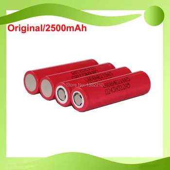 Free shipping!!8PCS/LOT Original 3.6V ICR18650 HE2 2500mAh 18650 High Drain pulse 35A E-Cig battery for LG
Free shipping!!8PCS/LOT Original 3.6V ICR18650 HE2 2500mAh 18650 High Drain pulse 35A E-Cig battery for LG