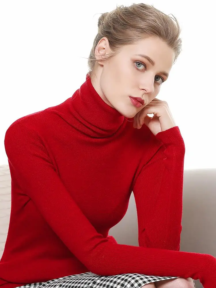 Turtleneck Cashmere Sweater Long Sleeved Thin Warm Pullover Sweater Female Roll Piled Wild Ladies Bottomin 2019 Autumn Winter
Turtleneck Cashmere Sweater Long Sleeved Thin Warm Pullover Sweater Female Roll Piled Wild Ladies Bottomin 2019 Autumn Winter