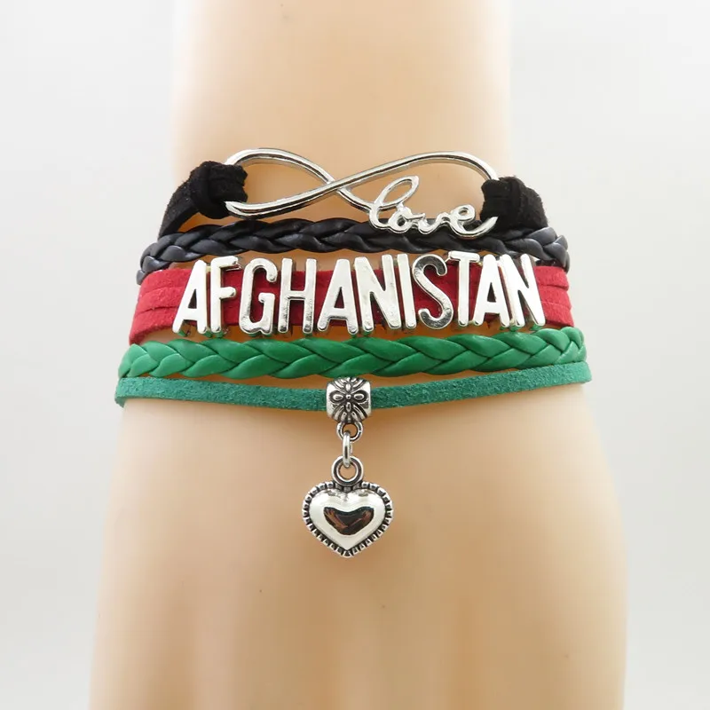 fashion love afghanistan Bracelet heart Charm afghanistan flag banner bracelets & bangle for Women and men jewelry
fashion love afghanistan Bracelet heart Charm afghanistan flag banner bracelets & bangle for Women and men jewelry