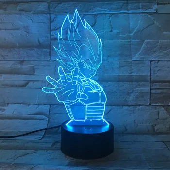 

Dragon Ball 7 Color Change 3D Colorful Night Light Stereoscopic Visual Illusion Lamp USB 3AA Battery LED Lamp Decor Light GX-813