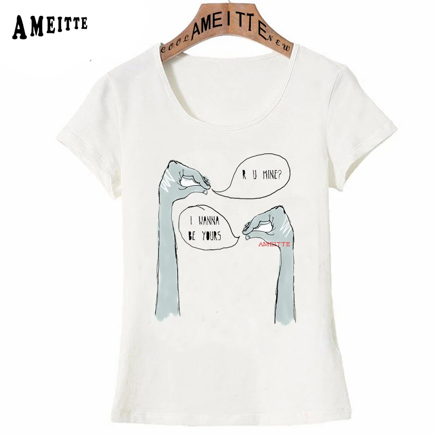 New Fashion Women T Shirt Arctic Monkeys Zombie Hands Tattoo Print T-Shirt Funny Harajuku Girl Casual Tops Ameitte Female Tees
New Fashion Women T Shirt Arctic Monkeys Zombie Hands Tattoo Print T-Shirt Funny Harajuku Girl Casual Tops Ameitte Female Tees