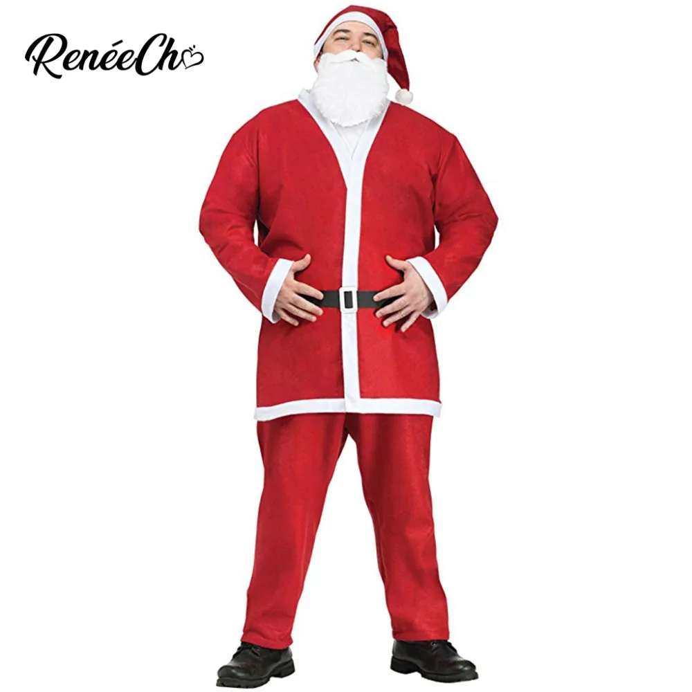 Cheapest Santa Claus Costume for man plus size Adult Christmas Costumes xmas costume jacket pants belt hat beard 5 pieces set
Cheapest Santa Claus Costume for man plus size Adult Christmas Costumes xmas costume jacket pants belt hat beard 5 pieces set