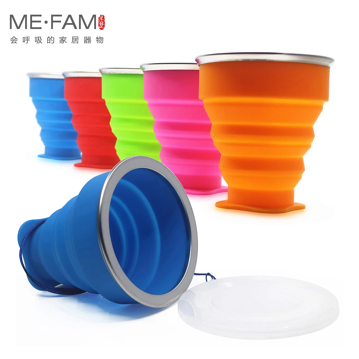 ME.FAM Small 200ml Outdoor Silicone Folding Cup With Dstproof Cover Children Available Travel Water Cups Telescopic Gargle Copa
ME.FAM Small 200ml Outdoor Silicone Folding Cup With Dstproof Cover Children Available Travel Water Cups Telescopic Gargle Copa