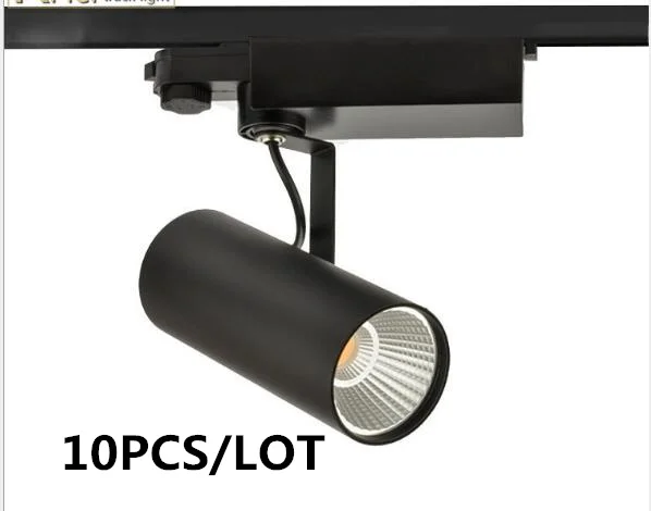 10PCS/LOT COB IP20 Track light led rail lamp leds spotlights iluminacao lighting fixture for shop store 30W AC 240V
10PCS/LOT COB IP20 Track light led rail lamp leds spotlights iluminacao lighting fixture for shop store 30W AC 240V