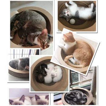Large Space Bowl Type Cat Scratch Board Toy Scratching Pad Cat Nest Cat Scratcher For Grinding Claws Body Massage Rest Scratch
Large Space Bowl Type Cat Scratch Board Toy Scratching Pad Cat Nest Cat Scratcher For Grinding Claws Body Massage Rest Scratch