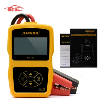Original Auto Battery Tester Autool BT360 12V Car Automotive Battery Analyzer Multi-Language Spanish Russian Support 2000 EN/CCA
Original Auto Battery Tester Autool BT360 12V Car Automotive Battery Analyzer Multi-Language Spanish Russian Support 2000 EN/CCA