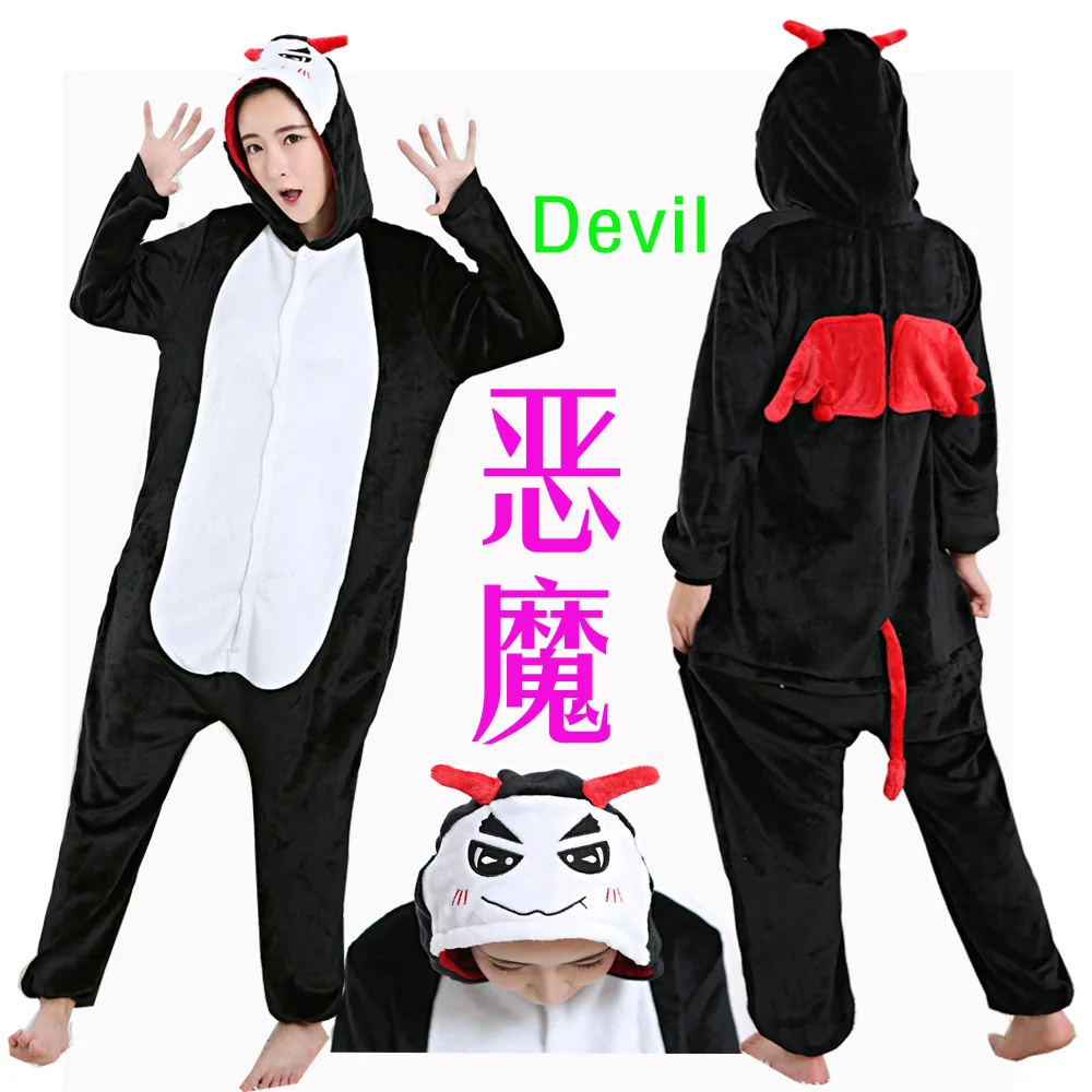 devil Kigurumi Onesies Costumes 2019 Men and women Hooded animal cartoon pajamas blue shark home lovers long sleeve Jumpsuits
devil Kigurumi Onesies Costumes 2019 Men and women Hooded animal cartoon pajamas blue shark home lovers long sleeve Jumpsuits