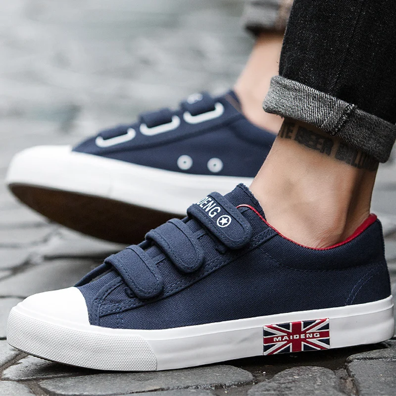 Canvas shoes man hook & loop shallow simple style brand sneakers for students increase comfortable male shoes news
Canvas shoes man hook & loop shallow simple style brand sneakers for students increase comfortable male shoes news