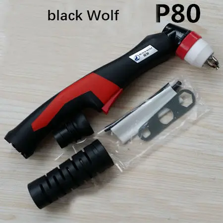 P80 Black Wolf P80 authentic gun head Plasma Cutting Torch Pilot Arc CNC Cutter Plasma Cutting Machine
P80 Black Wolf P80 authentic gun head Plasma Cutting Torch Pilot Arc CNC Cutter Plasma Cutting Machine