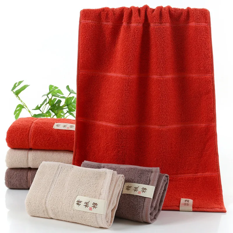 Combed Cotton Solid Towel Super Soft Absorbent Fast Drying 35X72CM 3 Colors Thick Bathroom /Face/ Hand/ Bair Towels
Combed Cotton Solid Towel Super Soft Absorbent Fast Drying 35X72CM 3 Colors Thick Bathroom /Face/ Hand/ Bair Towels