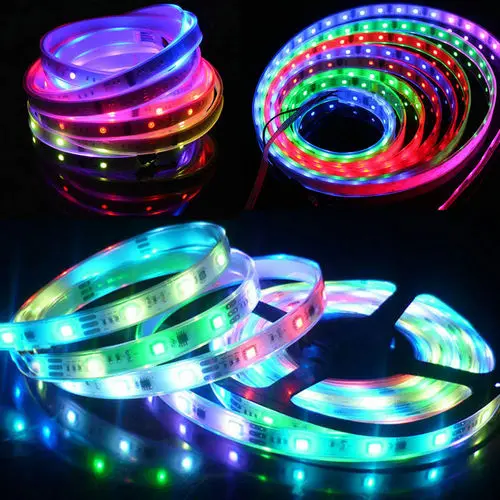 5M 12V digital TM1812 flexible 1812IC 5050 RGB LED Light Strip Dream color 300Led 60led/M waterproof IP67+Controller+DC adapter
5M 12V digital TM1812 flexible 1812IC 5050 RGB LED Light Strip Dream color 300Led 60led/M waterproof IP67+Controller+DC adapter