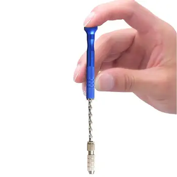 Portable Semi-Automatic Adjustable Mini Manual Hand Drill Chuck Twsit Micro Drill Bit 0.5-3mm Wood Amber Olive Hole Open Tool
Portable Semi-Automatic Adjustable Mini Manual Hand Drill Chuck Twsit Micro Drill Bit 0.5-3mm Wood Amber Olive Hole Open Tool
