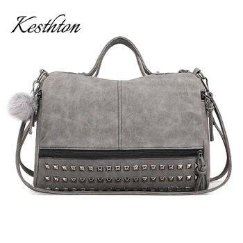 Women soft leather hand bags for female big capacity rivet tote bags boston casual ladies shoulder bags brand quality for travel
Women soft leather hand bags for female big capacity rivet tote bags boston casual ladies shoulder bags brand quality for travel