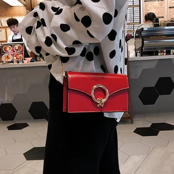 Crossbody Single Shoulder Bag Plug Lock Rectangle Handbag with Golden Chain Strap for Women New
Crossbody Single Shoulder Bag Plug Lock Rectangle Handbag with Golden Chain Strap for Women New