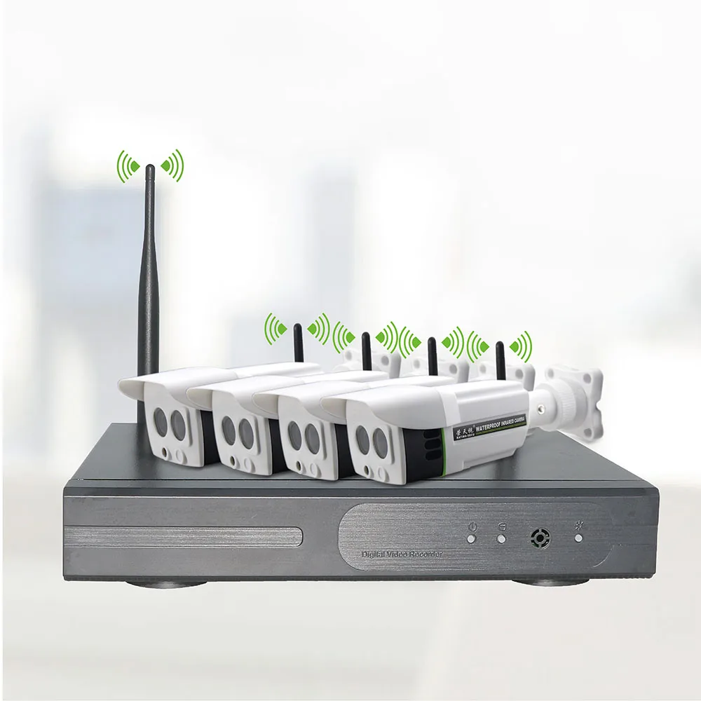 960 P plug & play Беспроводной NVR комплект P2P HD Открытый IP Cam инфракрасный безопасности