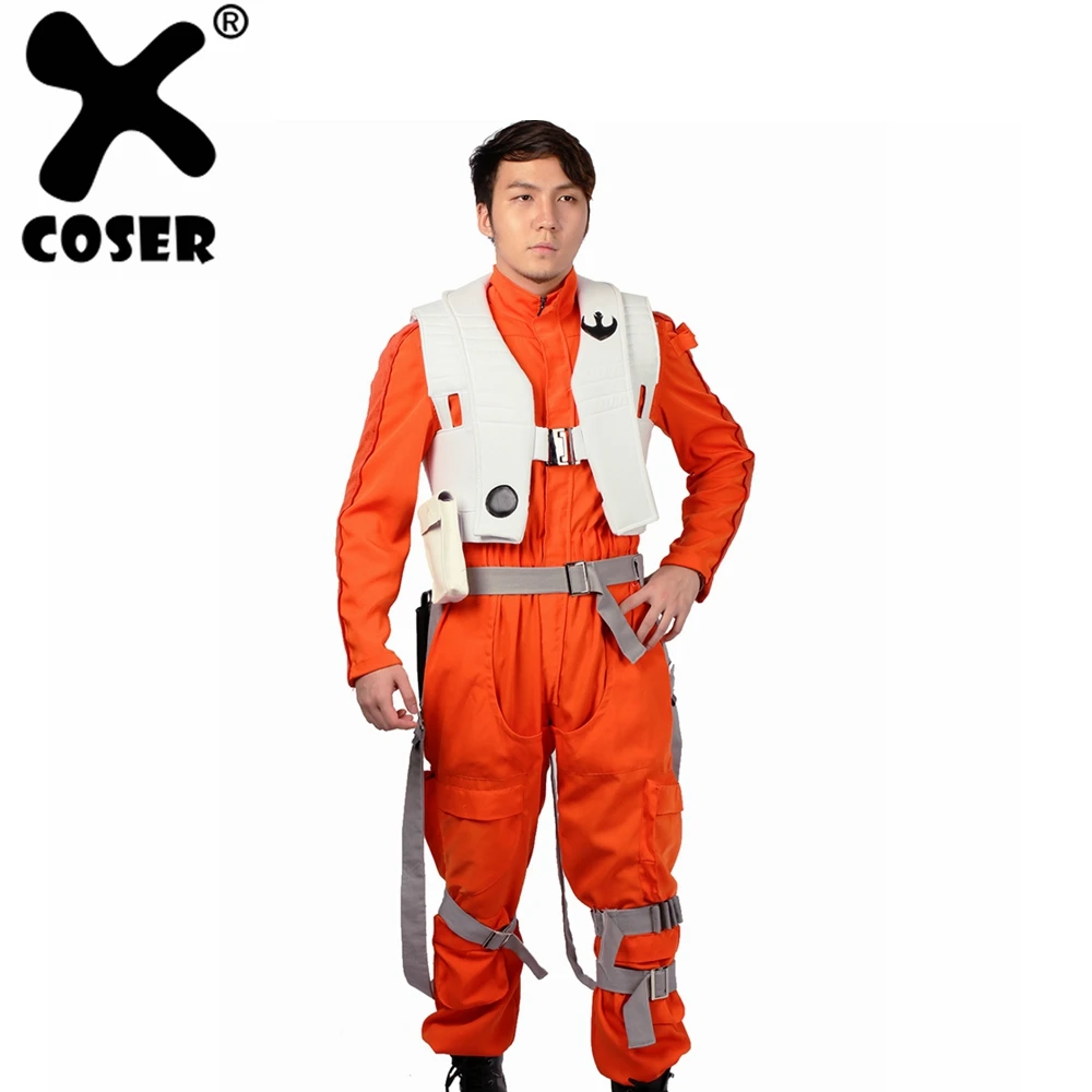 XCOSER Poe Dameron Jumpsuit Star Wars VII:The Force Awakens Poe Dameron Cosplay Costume Halloween Costume For Men Adult
XCOSER Poe Dameron Jumpsuit Star Wars VII:The Force Awakens Poe Dameron Cosplay Costume Halloween Costume For Men Adult