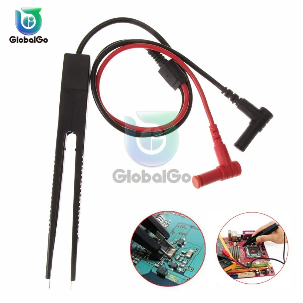 Digital Multimeter 15mm Length Anti-slip Mini Proble Cable Resistor Capacitor Voltage Meter Tester For SMD SMT Needle Tip
Digital Multimeter 15mm Length Anti-slip Mini Proble Cable Resistor Capacitor Voltage Meter Tester For SMD SMT Needle Tip