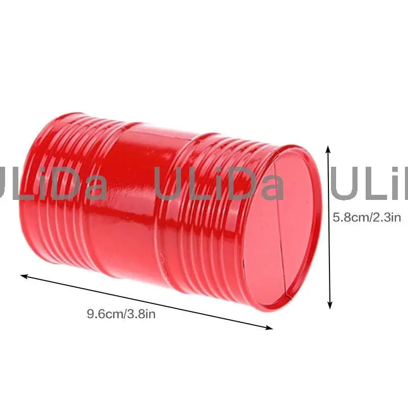 Red RC Rock Crawler Plastic Oil Drum Tool for Axial SCX10 TAMIYA CC01 RC4WD D90 RC Truck Car Decor Parts
Red RC Rock Crawler Plastic Oil Drum Tool for Axial SCX10 TAMIYA CC01 RC4WD D90 RC Truck Car Decor Parts