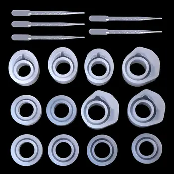 1 Set Epoxy Resin Kit Silicone Mold Ring Molds 3 Sizes Dropper DIY Jewelry Rings 16/16.6/17mm Handmade Gifts Accessories Finding
1 Set Epoxy Resin Kit Silicone Mold Ring Molds 3 Sizes Dropper DIY Jewelry Rings 16/16.6/17mm Handmade Gifts Accessories Finding