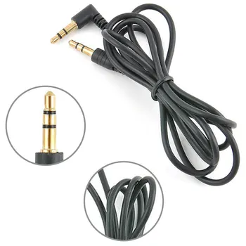 3.5mm Male Aux Cable L-Shaped Right Angle Car Audio Headphone Jack Black peaker Cable AUX
3.5mm Male Aux Cable L-Shaped Right Angle Car Audio Headphone Jack Black peaker Cable AUX
