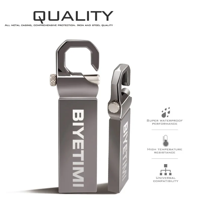 New Usb 2.0 Biyetimi USB Flash Drive for PC 64GB 32GB 16G 4GB Metal Pendrive High Speed Pen Drive Real Capacity USB Stick
New Usb 2.0 Biyetimi USB Flash Drive for PC 64GB 32GB 16G 4GB Metal Pendrive High Speed Pen Drive Real Capacity USB Stick