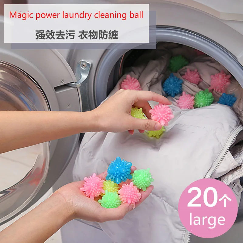 A pack of 20 anti-wrap laundry balls Home Magic Solid Laundry Balls Wool Dryer Balls Washing Machine Laundry Balls
A pack of 20 anti-wrap laundry balls Home Magic Solid Laundry Balls Wool Dryer Balls Washing Machine Laundry Balls