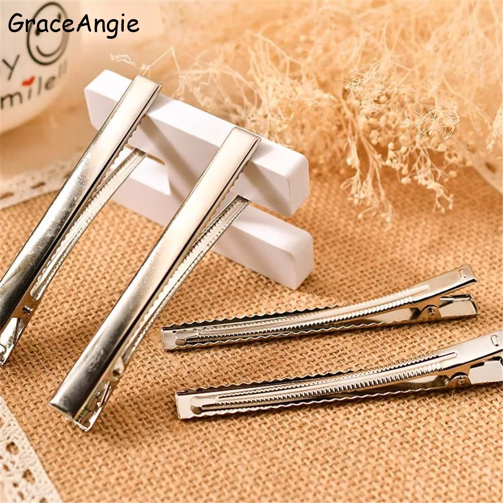 GraceAngie 20pcs/pack 32mm-97mm Hair clip alloy duck beak clip Women Girl Hairpin Jewelry DIY Making Hair Accessory Wholesale
GraceAngie 20pcs/pack 32mm-97mm Hair clip alloy duck beak clip Women Girl Hairpin Jewelry DIY Making Hair Accessory Wholesale