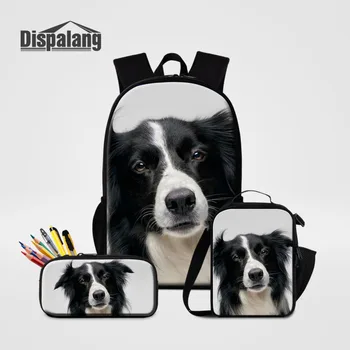 Dispalang New Design Border Collie Dog Prints 16 inch Backpack+Cooler Lunch Box+Pencil Case Bag for Teenager 3pcs/set Stationery
Dispalang New Design Border Collie Dog Prints 16 inch Backpack+Cooler Lunch Box+Pencil Case Bag for Teenager 3pcs/set Stationery