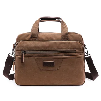 Office Man Briefcase Bag Classic Style Business Men Bag Documents Canvas Shoulder Bag Back pack Rucksack Men's Canvas Briefacase
Office Man Briefcase Bag Classic Style Business Men Bag Documents Canvas Shoulder Bag Back pack Rucksack Men's Canvas Briefacase