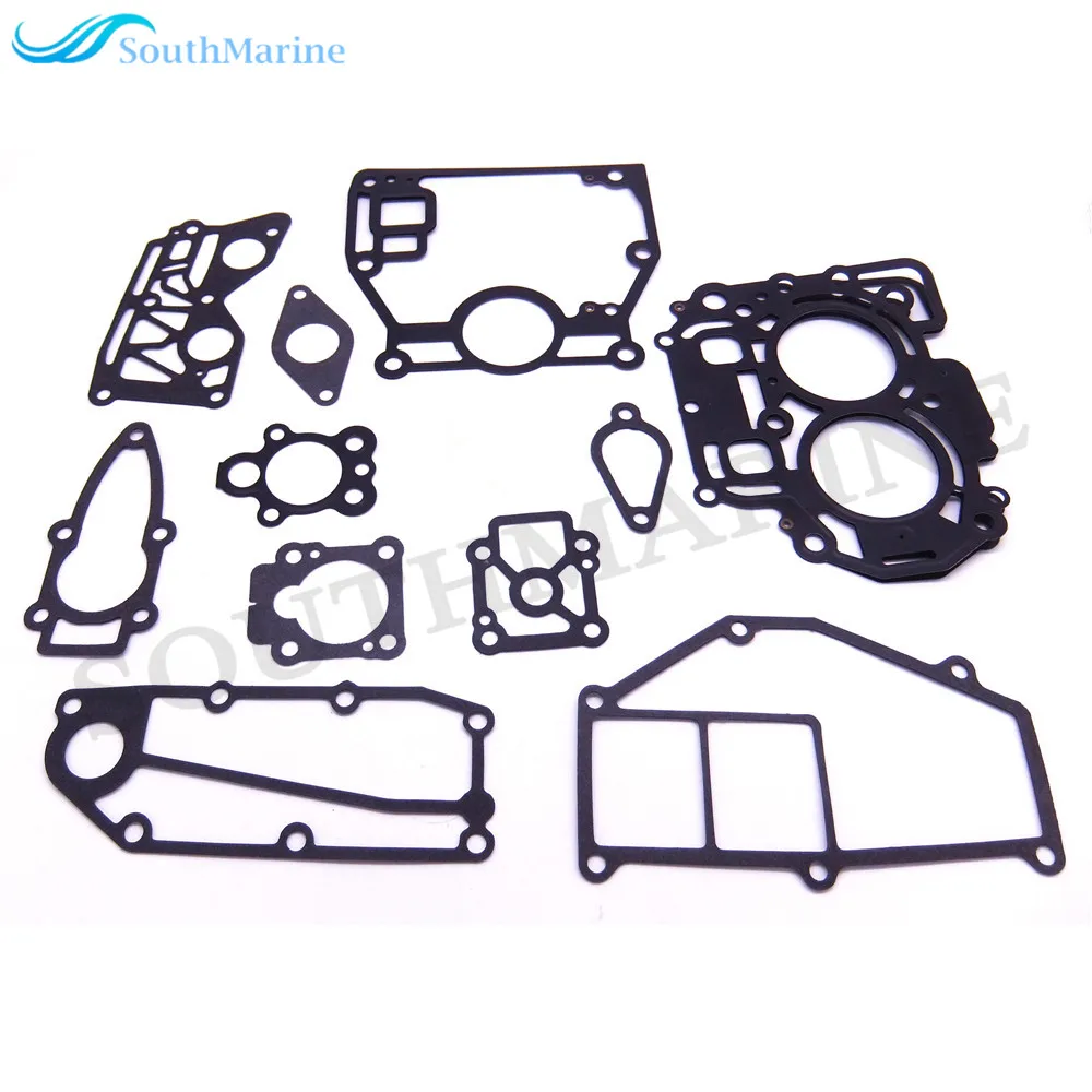 

Boat 3V1-87121-0 3V1871210M Complete Power Head Gasket Set for Tohatsu Nissan / 05041395 for Evinrude Johnson 8HP 9.8HP 9.9HP