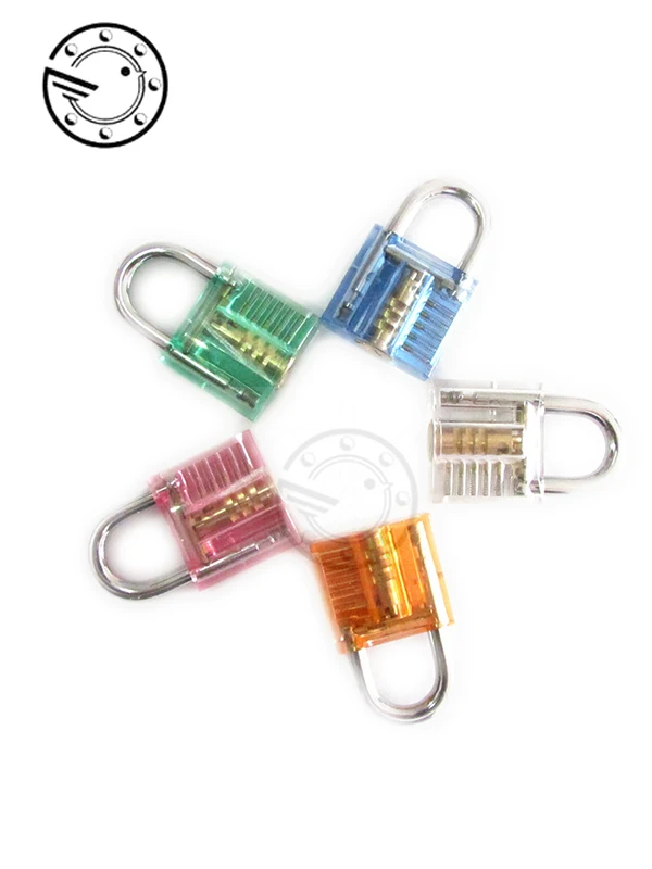 Colorful Beautiful Modern Style Transparent Visible Pick Cutaway Mini Practice View Padlock Lock Training Skill For Locksmith
Colorful Beautiful Modern Style Transparent Visible Pick Cutaway Mini Practice View Padlock Lock Training Skill For Locksmith