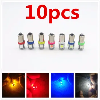 10pcs Car Marker Light Auto Lamps Ba9s T4w 5050 SMD 5 LED Tower 96 Lumen Wedge Marker Light LED Bulb DC12V Red White Blue
10pcs Car Marker Light Auto Lamps Ba9s T4w 5050 SMD 5 LED Tower 96 Lumen Wedge Marker Light LED Bulb DC12V Red White Blue
