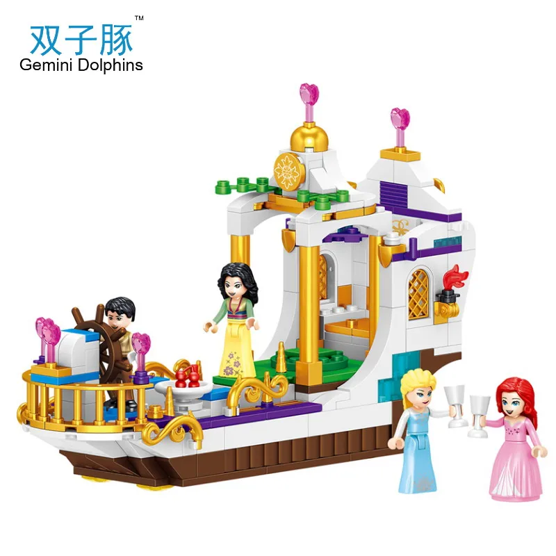 4in1 Girl princess series Royal cruise fantasy princess building Blocks Brick Compatible Legoingly Friends Toy for Children
4in1 Girl princess series Royal cruise fantasy princess building Blocks Brick Compatible Legoingly Friends Toy for Children
