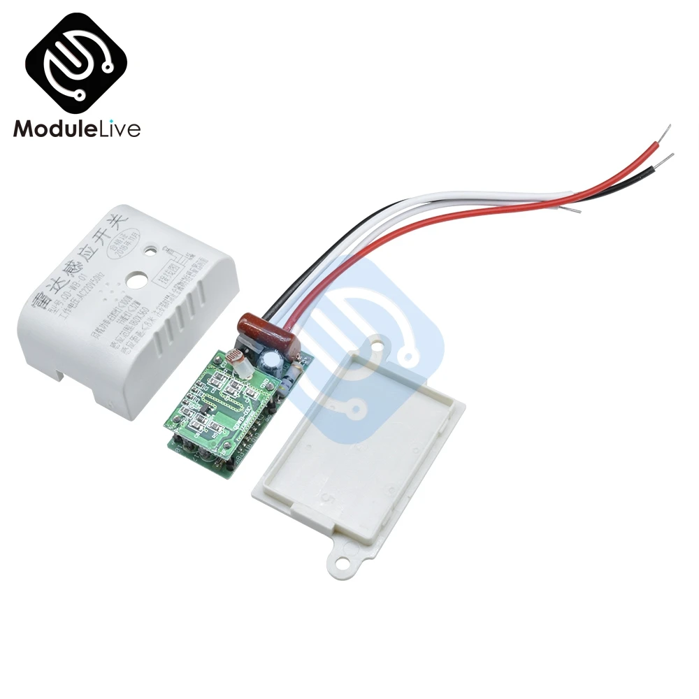 220V Auto PIR Infrared Human Body Motion Sensor PIR Sensing Switch Microwave Radar Sensor Controller Switch for LED Lamp
220V Auto PIR Infrared Human Body Motion Sensor PIR Sensing Switch Microwave Radar Sensor Controller Switch for LED Lamp