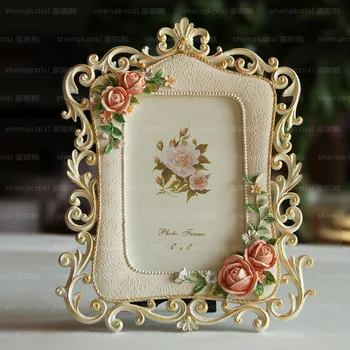Photo Frame Cute garden rose beauty Creative Home Decoration Wedding Photo frame birthday gift wholesale FG1082
Photo Frame Cute garden rose beauty Creative Home Decoration Wedding Photo frame birthday gift wholesale FG1082