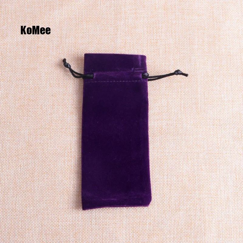 Wholesale 50pcs/lot Purple Velvet Bags 6x15cm Drawstring Pouch Cute Bracelet Jewelry Packaging Bags Wedding Decoration Gift Bag
Wholesale 50pcs/lot Purple Velvet Bags 6x15cm Drawstring Pouch Cute Bracelet Jewelry Packaging Bags Wedding Decoration Gift Bag
