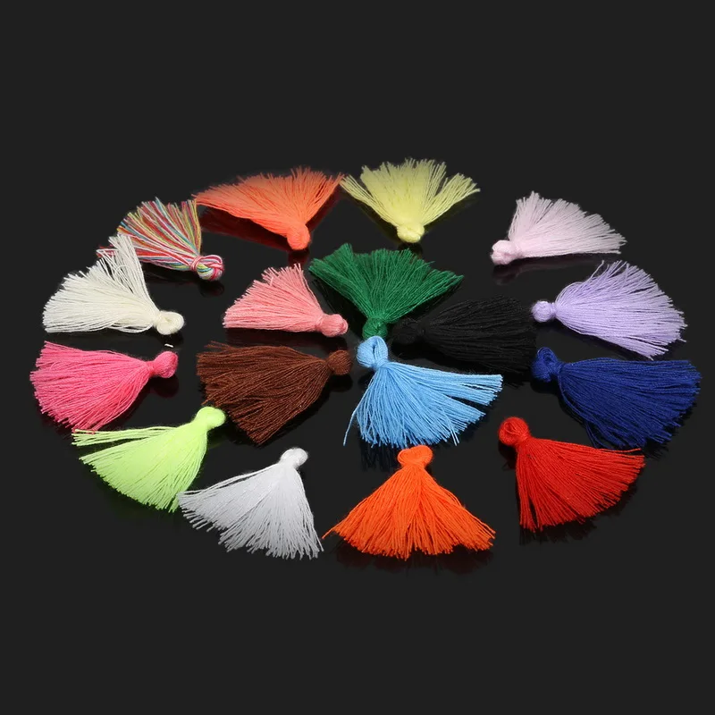 50pcs 27mm Tassels Cotton Charms Imitation Silk Satin tassels Pendant for Making Bracelet & Earring Jewelry
50pcs 27mm Tassels Cotton Charms Imitation Silk Satin tassels Pendant for Making Bracelet & Earring Jewelry