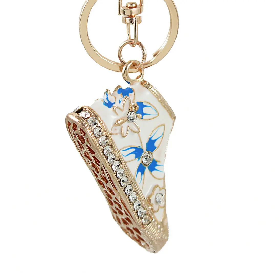Fashion Zinc Alloy Crystal Mini Flower Shoes Fashion Car Accessories Women Keychain for The Keys Chaveiro Keychain Key Rings
Fashion Zinc Alloy Crystal Mini Flower Shoes Fashion Car Accessories Women Keychain for The Keys Chaveiro Keychain Key Rings