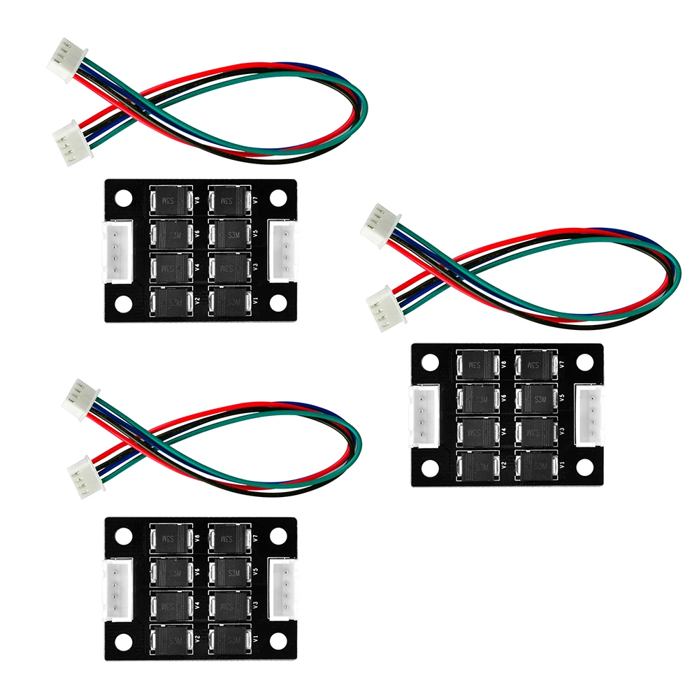 Smoother Addon module stepstick filter For 3D Printer Stepper Motor Drivers (Pack of 3pcs)
Smoother Addon module stepstick filter For 3D Printer Stepper Motor Drivers (Pack of 3pcs)