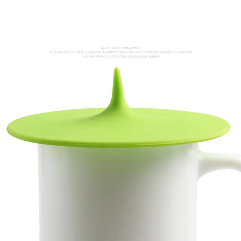 1PC Random Color Silicone Leakproof Mug Cover Airtight Sealed Glass Cup Cover Coffee Mug Suction Seal Lid Cap Cover 2MI
1PC Random Color Silicone Leakproof Mug Cover Airtight Sealed Glass Cup Cover Coffee Mug Suction Seal Lid Cap Cover 2MI